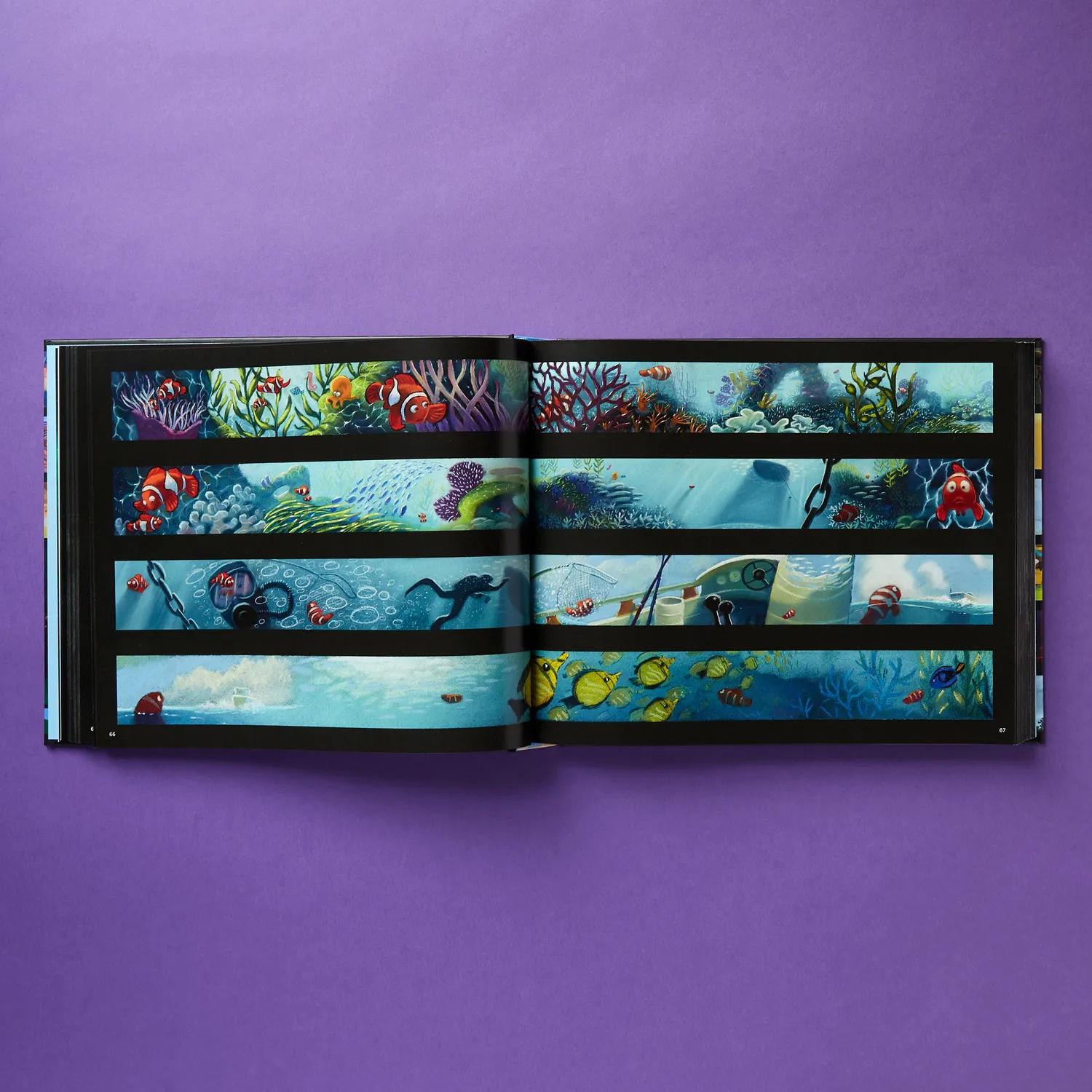 Pixar The Art of Pixar kunstbok innbundet colorscripts slipcase