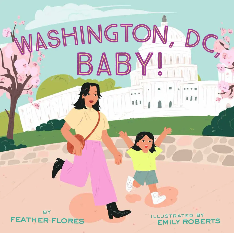 Chronicle Books Washington, DC, Baby! innbundet barnebok