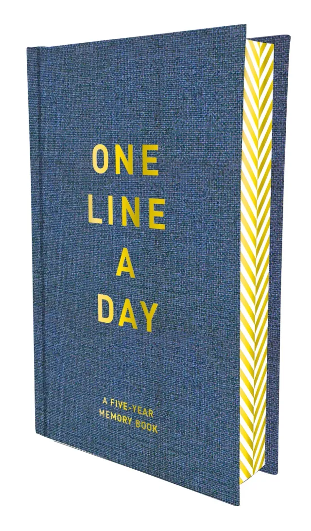 Abrams & Chronicle Books Denim One Line a Day minnebok