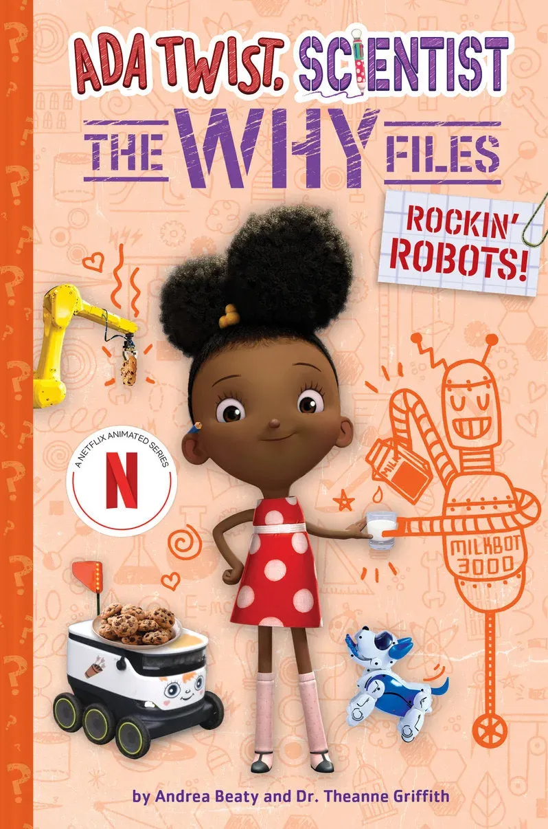 Amulet Rockin' Robots Ada Twist Why Files 5 barnebok innbundet
