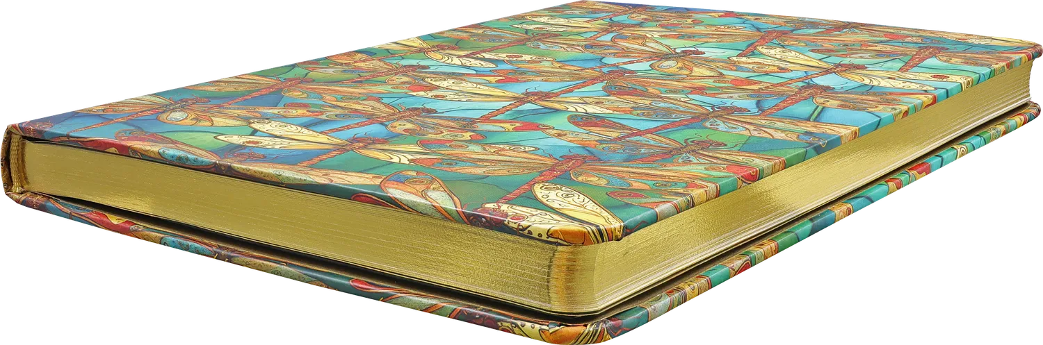 Peter Pauper Press Gilded Dragonflies journal innbundet 160 sider