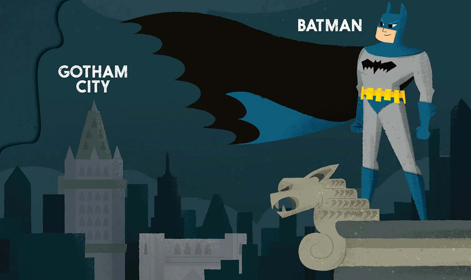 Batman Block pappbok pepebok Abrams Block Book