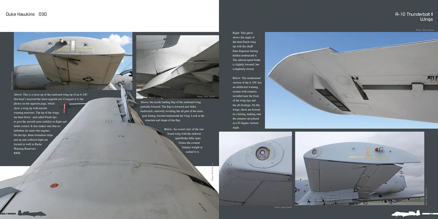 Duke Hawkins Fairchild A-10 Thunderbolt II bok 180 sider