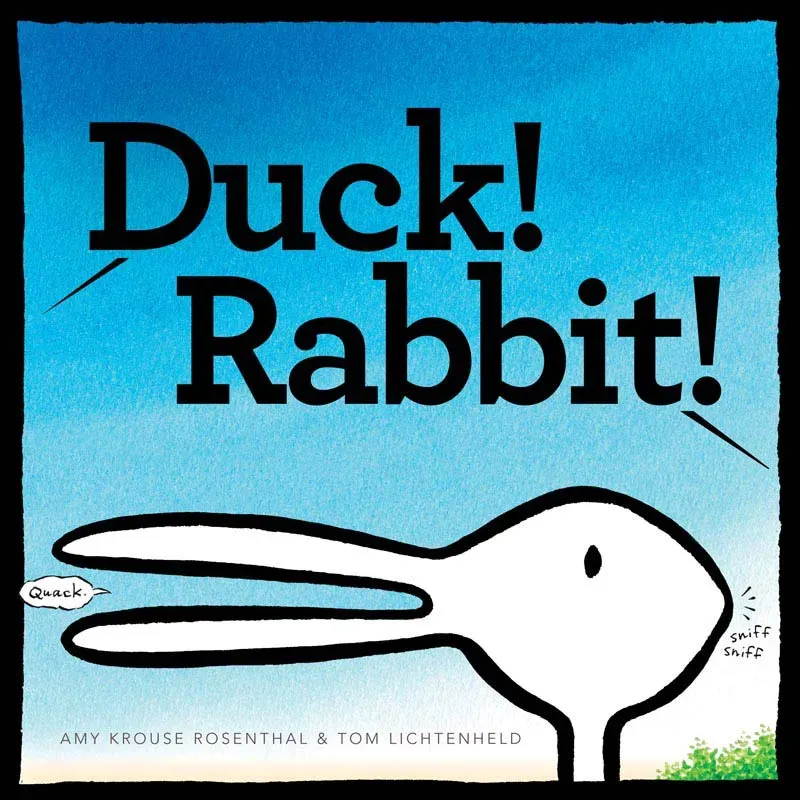 Duck! Rabbit! barnebok innbundet 2-4 år