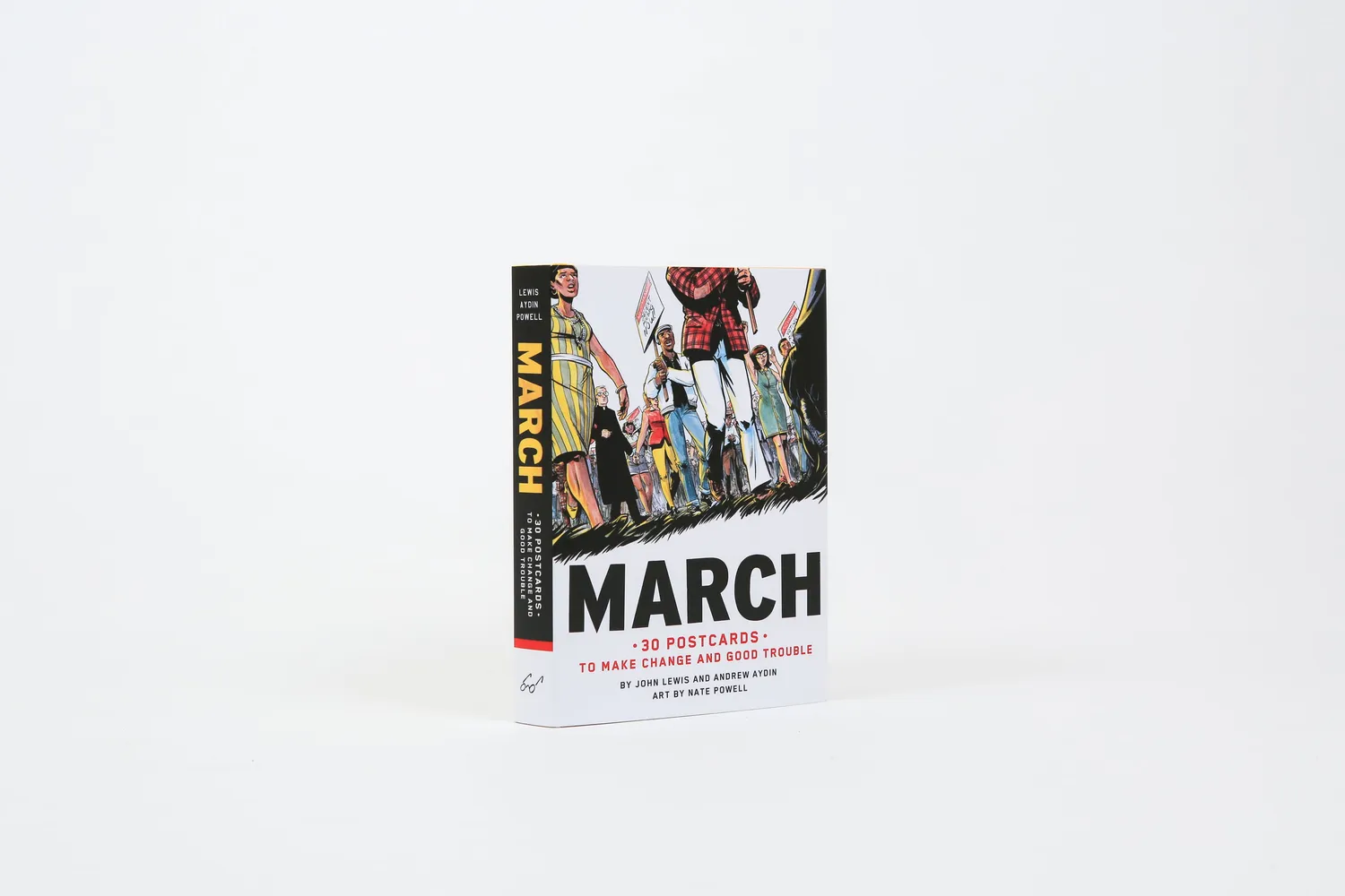 Chronicle Books March postkortbok 30 postkort aktivisme