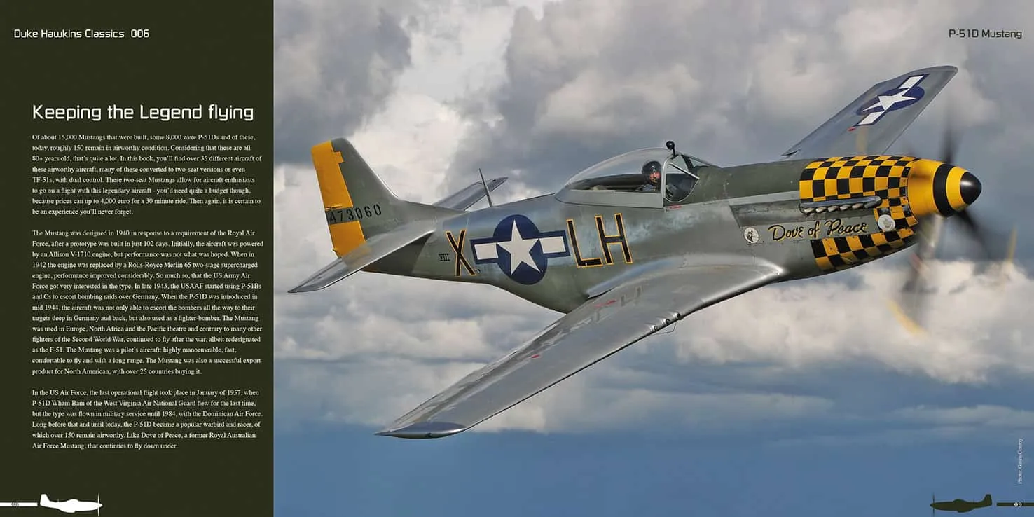 Duke Hawkins North American P-51D Mustang bok 116 sider