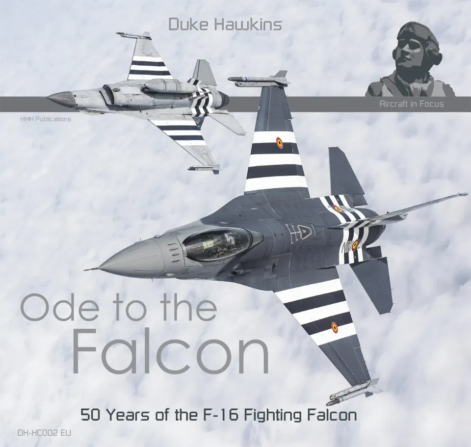Duke Hawkins Ode to the Falcon F-16 innbundet