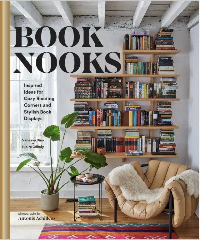 Abrams & Chronicle Books Book Nooks interiørbok innbundet lesekrok