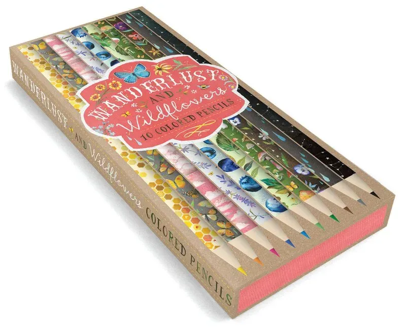 Abrams Wanderlust Wildflowers fargeblyanter 10 stk