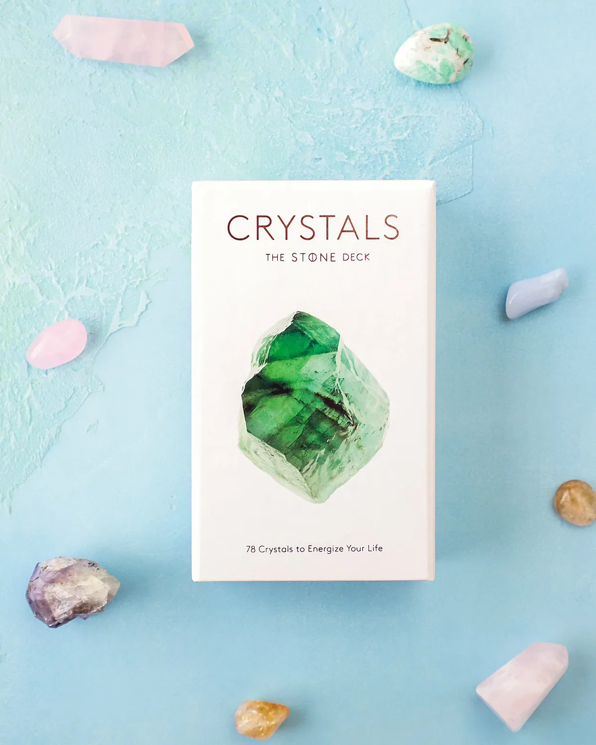 The Stone Crystals Deck krystallkort 78 kort