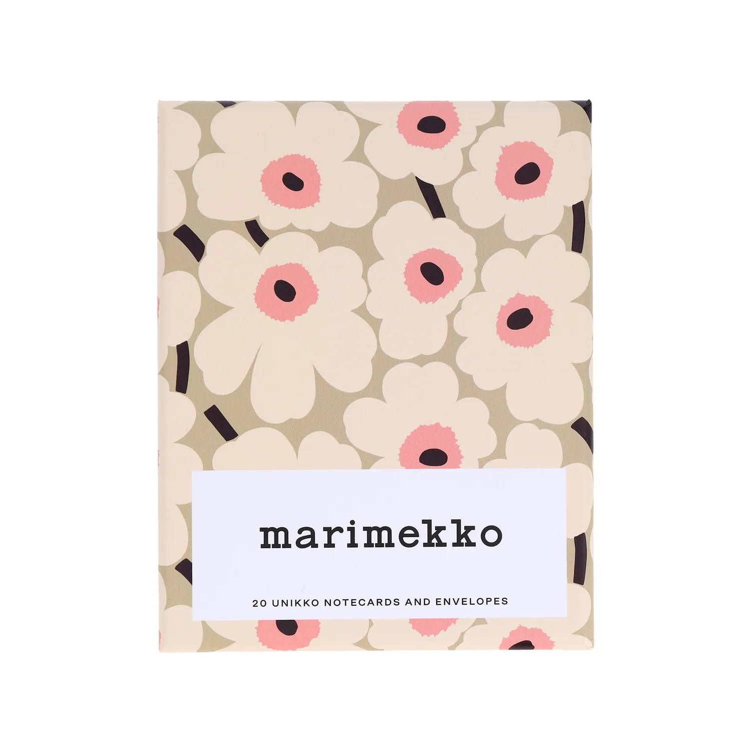 Chronicle Books Marimekko Notes Pastels kortsett 20 Unikko