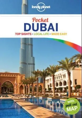 Bokia Lonely Planet Pocket Dubai reiseguide pent brukt