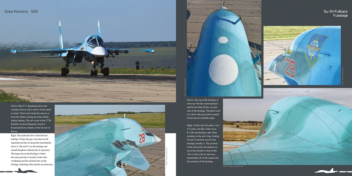 Duke Hawkins Sukhoi Su-34 Fullback bok cockpit