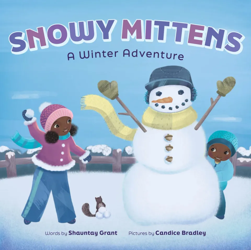 Appleseed Snowy Mittens vintereventyr bildebok innbundet