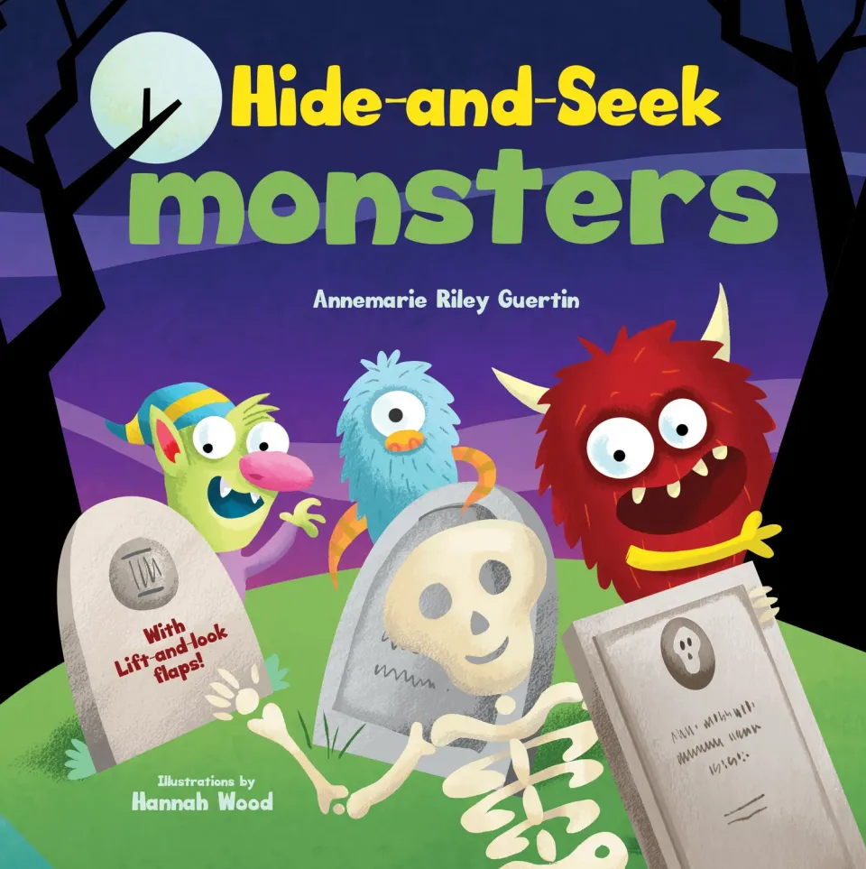 Hide-and-Seek Monsters klaffebok pappbok