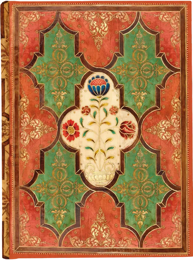 Peter Pauper Press Floral Parchment journal innbundet linjert