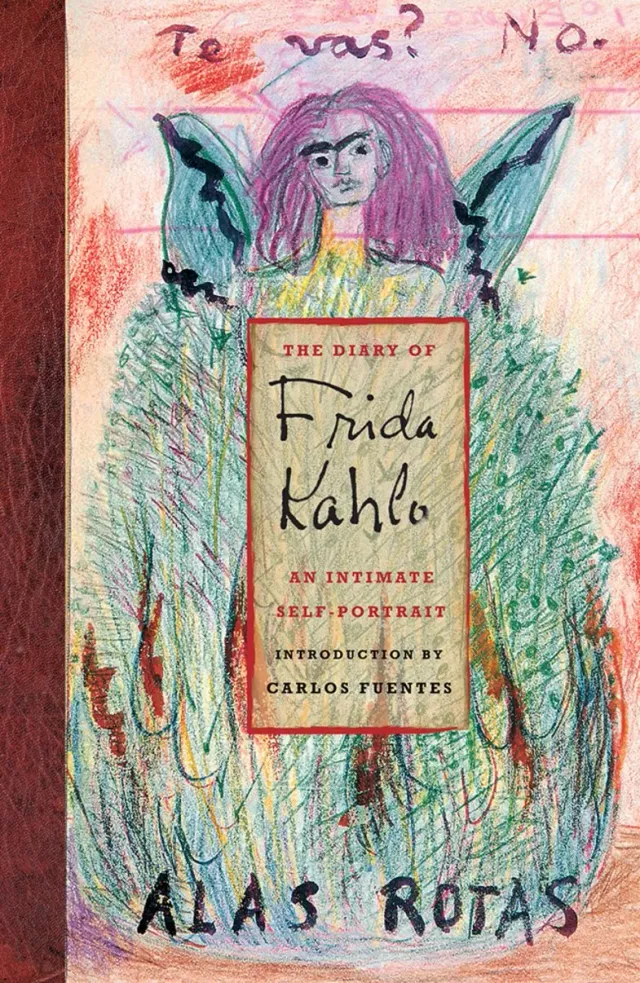 Abrams The Diary of Frida Kahlo kunstbok innbundet dagbok