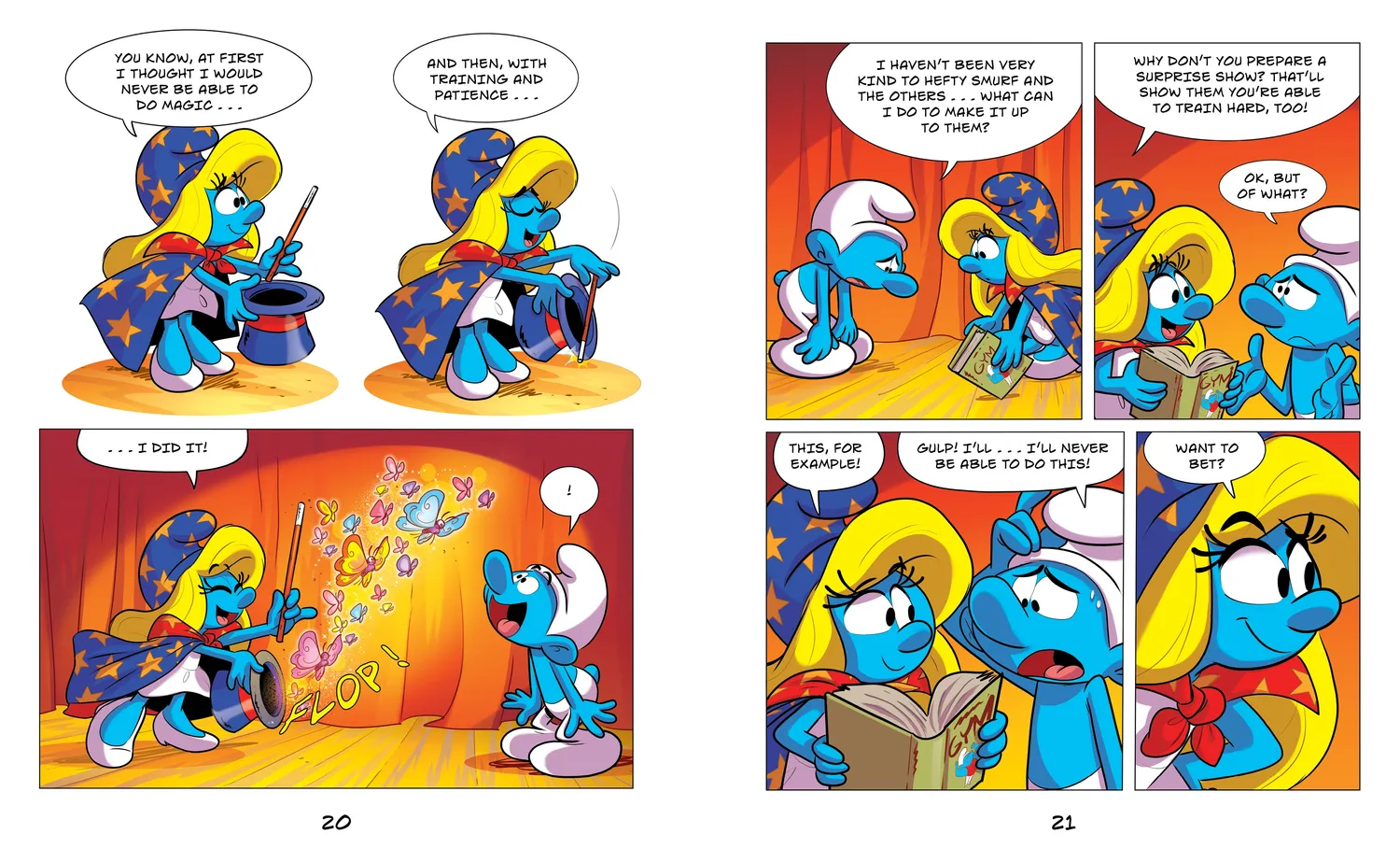 Abrams and Chronicle We Are Smurfs Bright New Days 3 tegneserie
