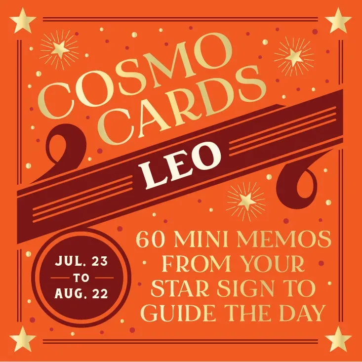 Cosmo Cards Leo 60 kort stjernetegn