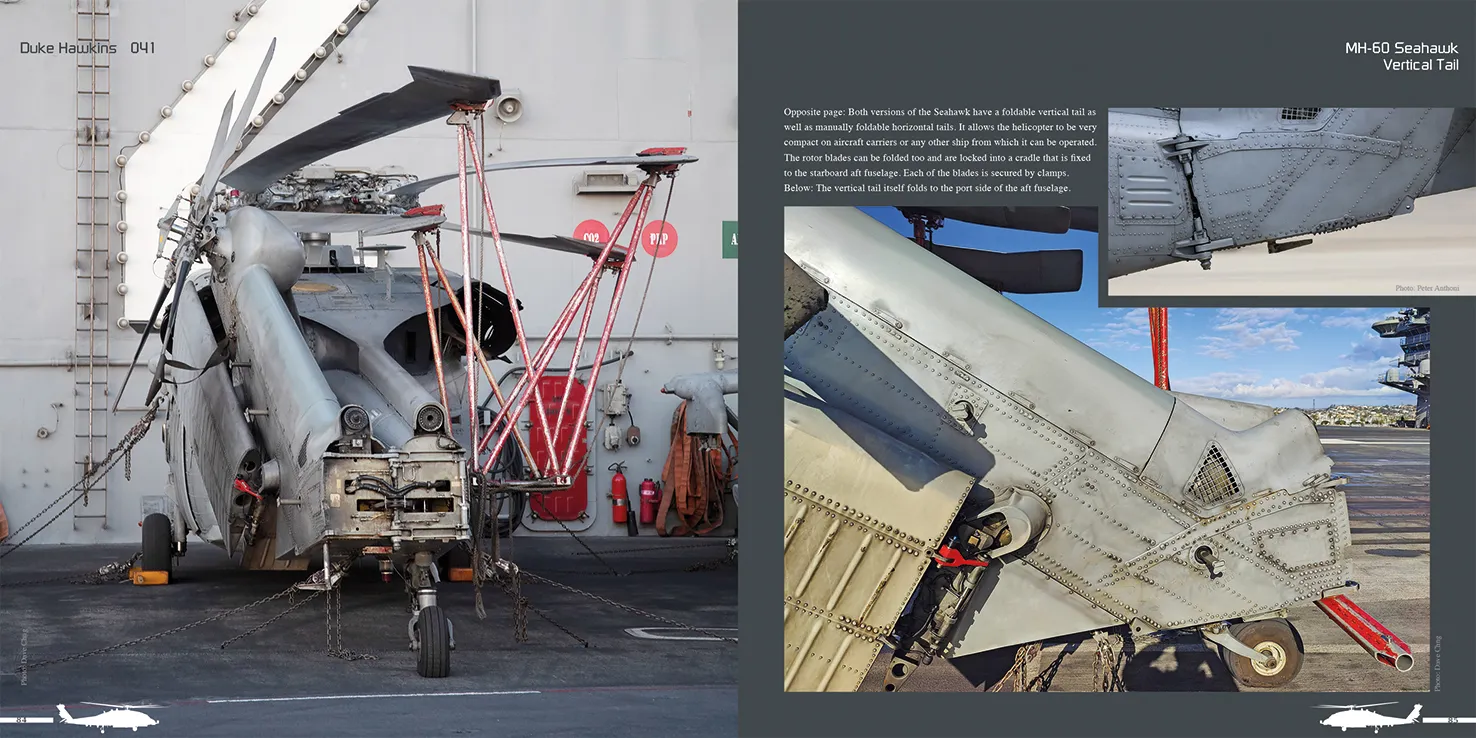 Duke Hawkins Sikorsky MH-60 R/S Seahawk bok helikopter