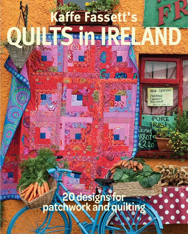 Kaffe Fassett Quilts in Ireland pocket quiltebok 20 mønstre