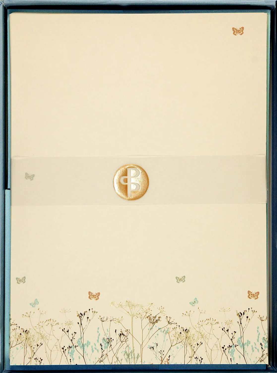 Peter Pauper Press Butterflies brevpapir 30 ark med konvolutter