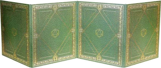 Peter Pauper Press RPG Game Master Screen spillskjerm 4-delt