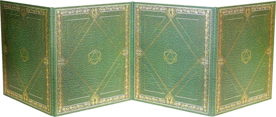 Peter Pauper Press RPG Game Master Screen spillskjerm 4-delt