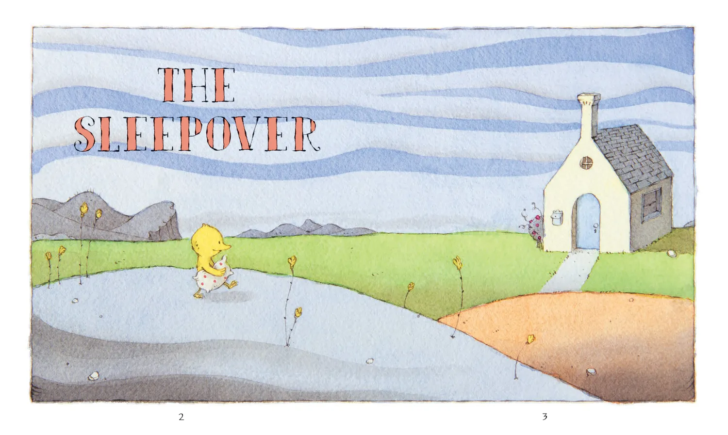 Fox & Chick The Sleepover pocket 5-8 år