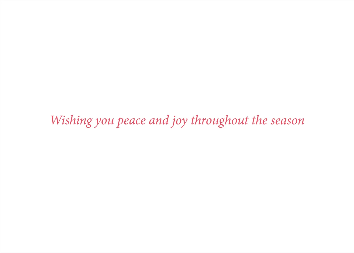 Peter Pauper Press Wreath of Joy julekort 20-pakning med gullfolie