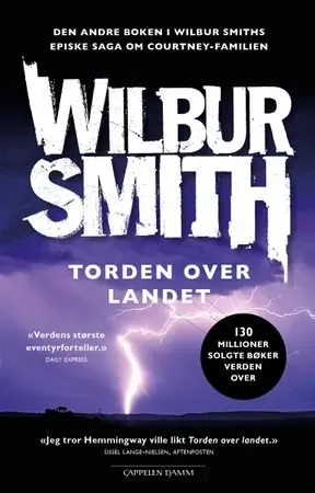 Wilbur Smith Torden over landet pocketbok pent brukt eventyr