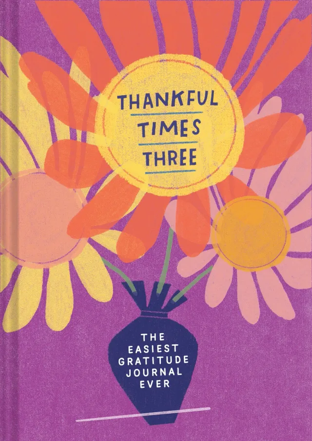 Chronicle Books Thankful Times Three takknemlighetsdagbok