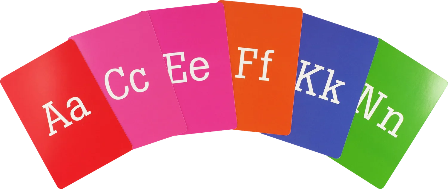 Peter Pauper Press Alphabet flash cards engelsk-spansk 36-pk