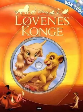 Bokia Løvenes konge bok pent brukt billedbok