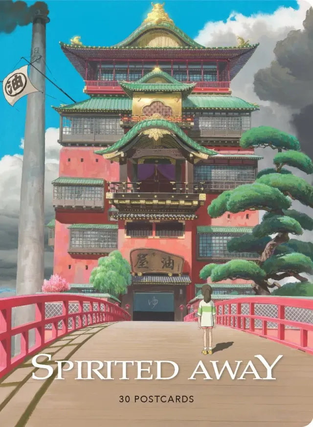 Chronicle Books Spirited Away postkort 30-pakning Ghibli