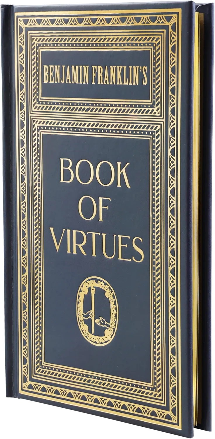 Peter Pauper Press Ben Franklin's Book of Virtues gavebok