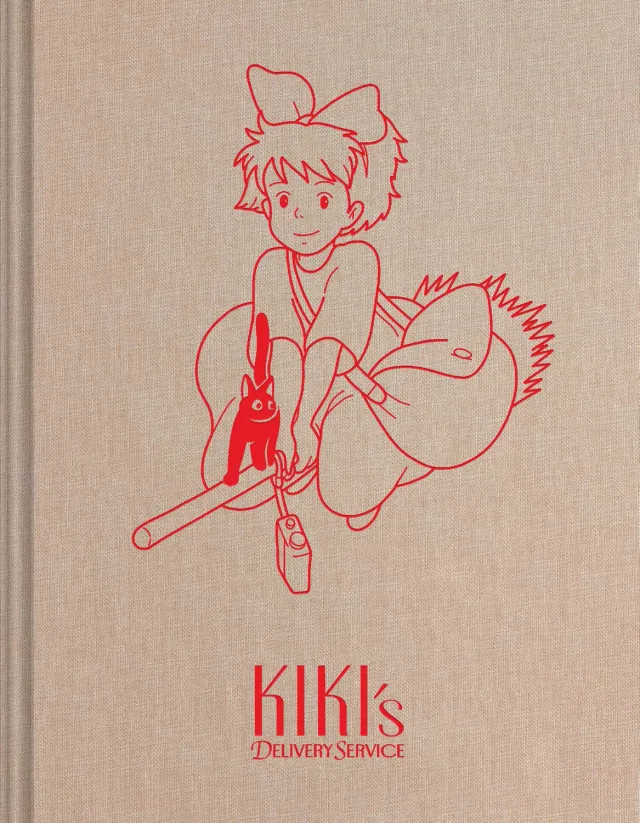 Studio Ghibli Kiki skissebok stoffomslag
