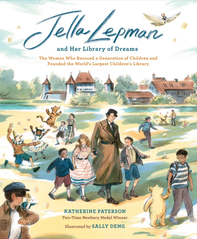 Katherine Paterson Jella Lepman innbundet barnebok
