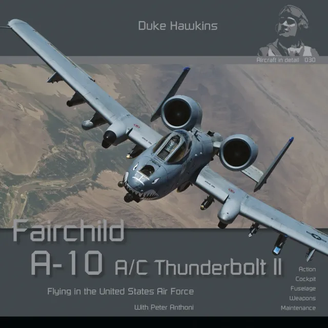 Duke Hawkins Fairchild A-10 Thunderbolt II bok 180 sider