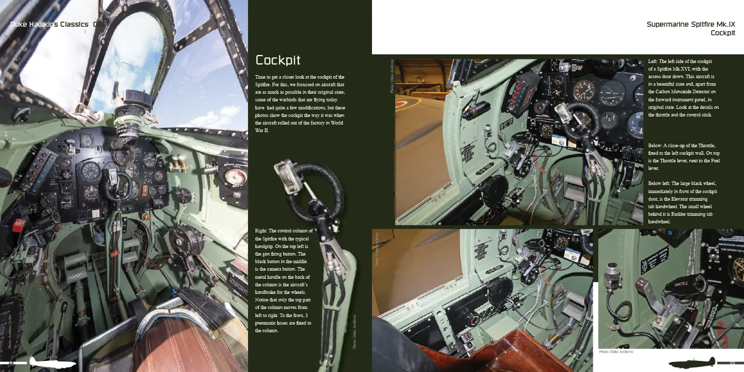 Duke Hawkins Spitfire Mk.IX XVI bok 116 sider