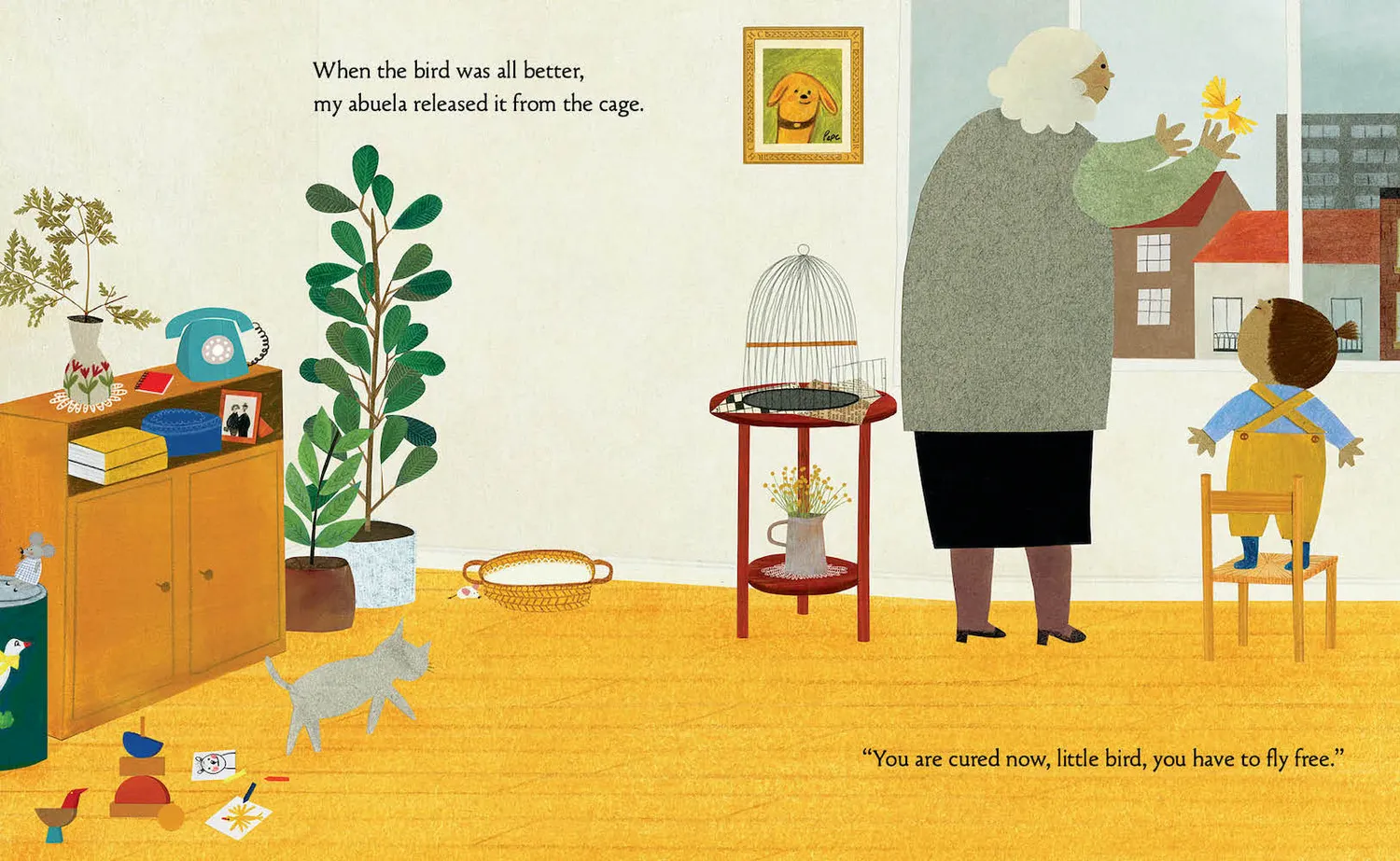 Abrams Bird House pappbok for små barn