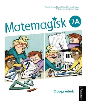 Bokia Matemagisk 7A skolebok brukt som ny heftet