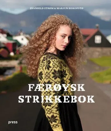 Bokia Færøysk strikkebok innbundet pent brukt – Strøm mønster