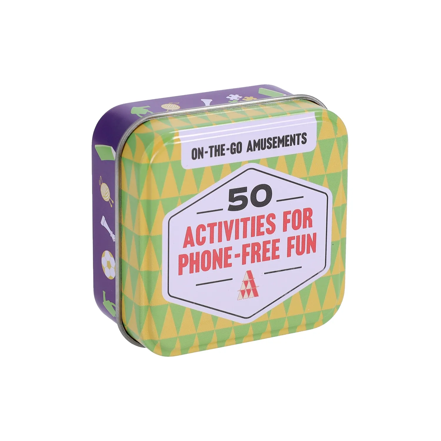 Abrams and Chronicle On-the-Go Amusements kort 50 aktiviteter