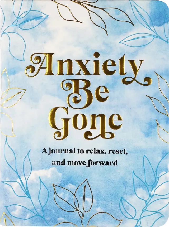 Peter Pauper Press Anxiety Be Gone journal mot angst