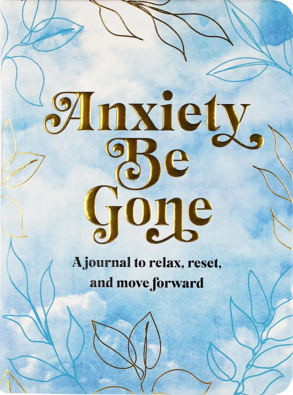 Peter Pauper Press Anxiety Be Gone journal mot angst
