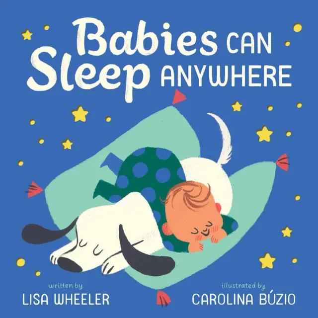 Appleseed Babies Can Sleep Anywhere innbundet bildebok