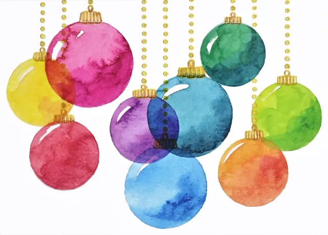 Peter Pauper Press Deck the Halls julekort 20 stk gullfolie