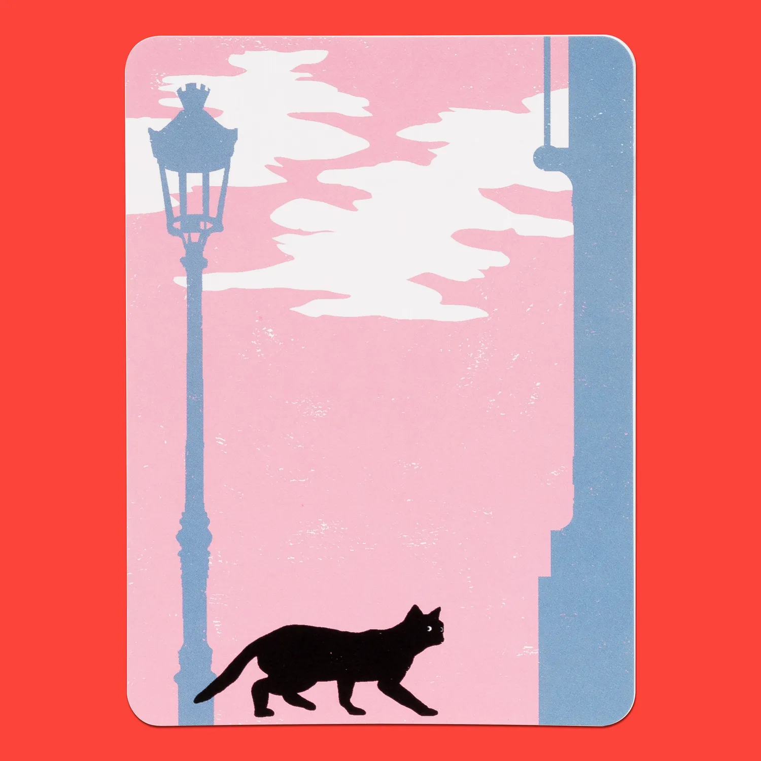 Le Chat Noir 20 korrespondansekort med konvolutter katt