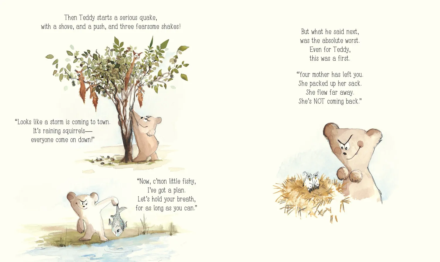 Peter Pauper Press Teddy the Terrible bildebok innbundet 3-8 år